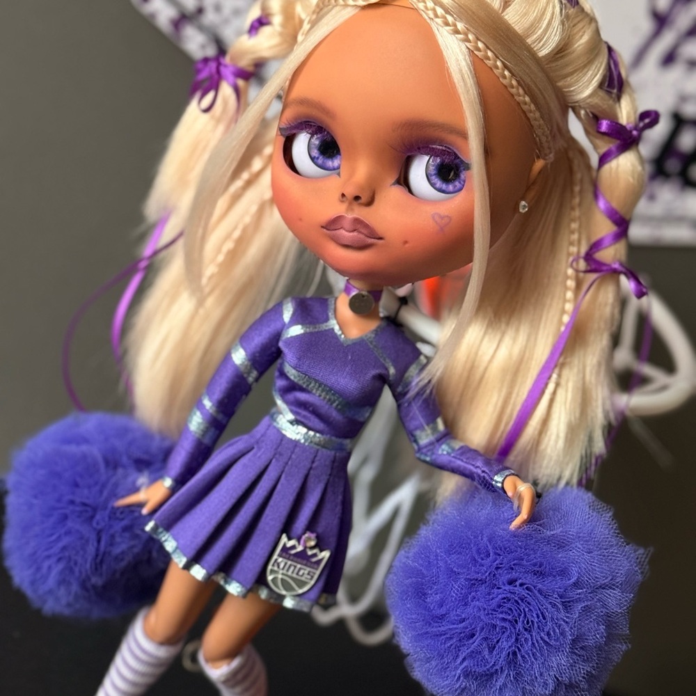 One-of-a-kind Sacramento Kings Cheerleader Doll 🏀